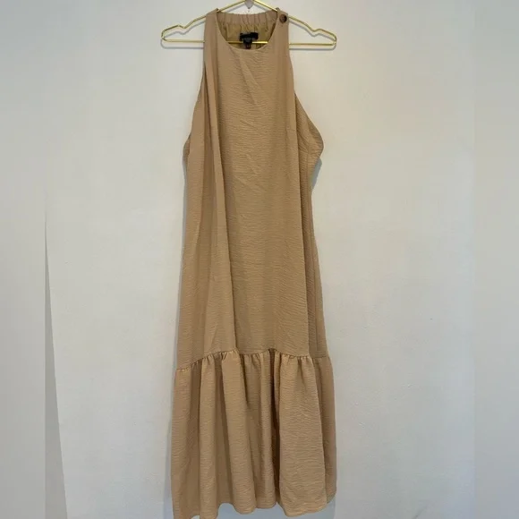 Maggy London Women’s Halter Neck Midi Dress Size. 10 - Picture 2 of 7